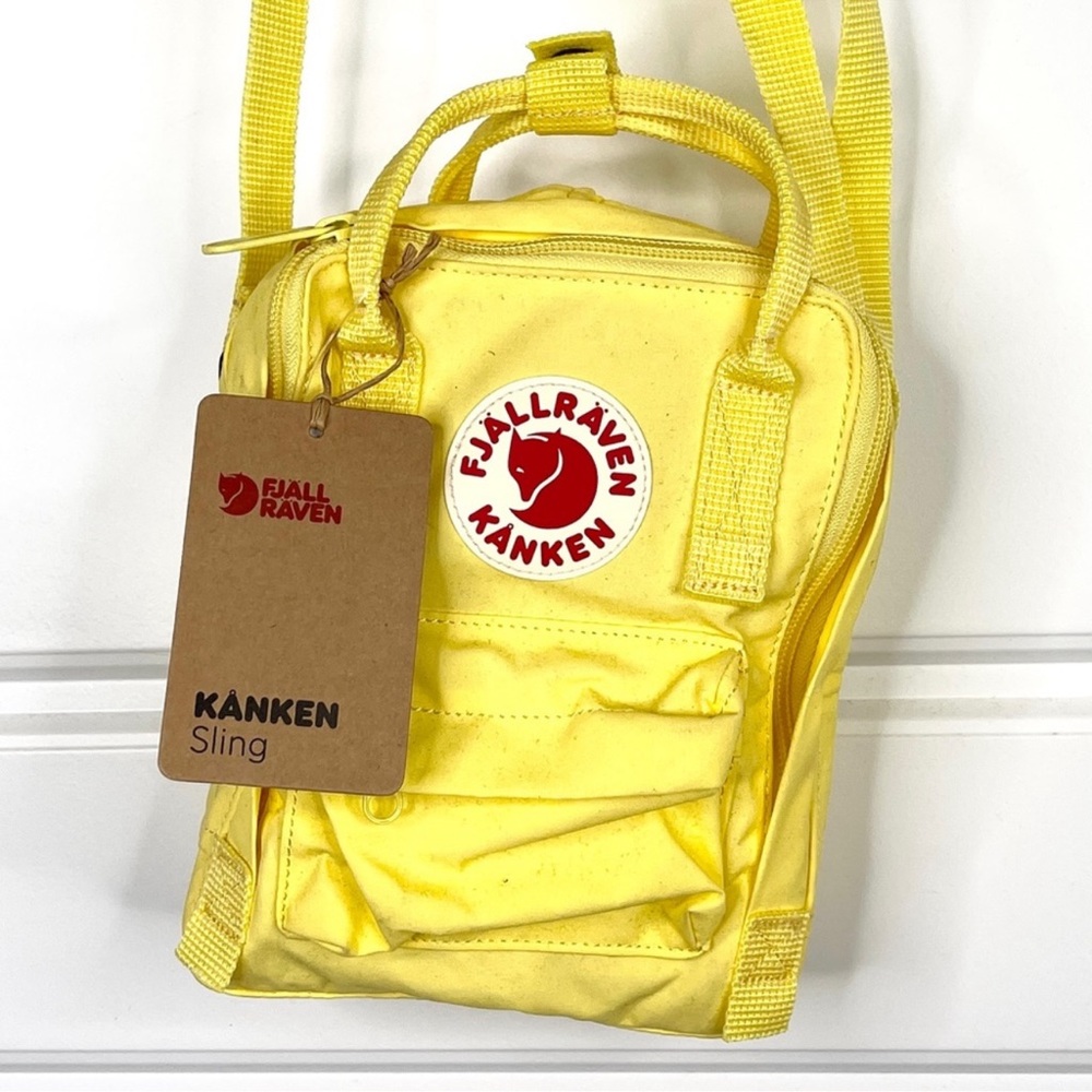 FJALLRAVEN Free People NEW Kanken Sling Shoulder Bag Yellow NEW